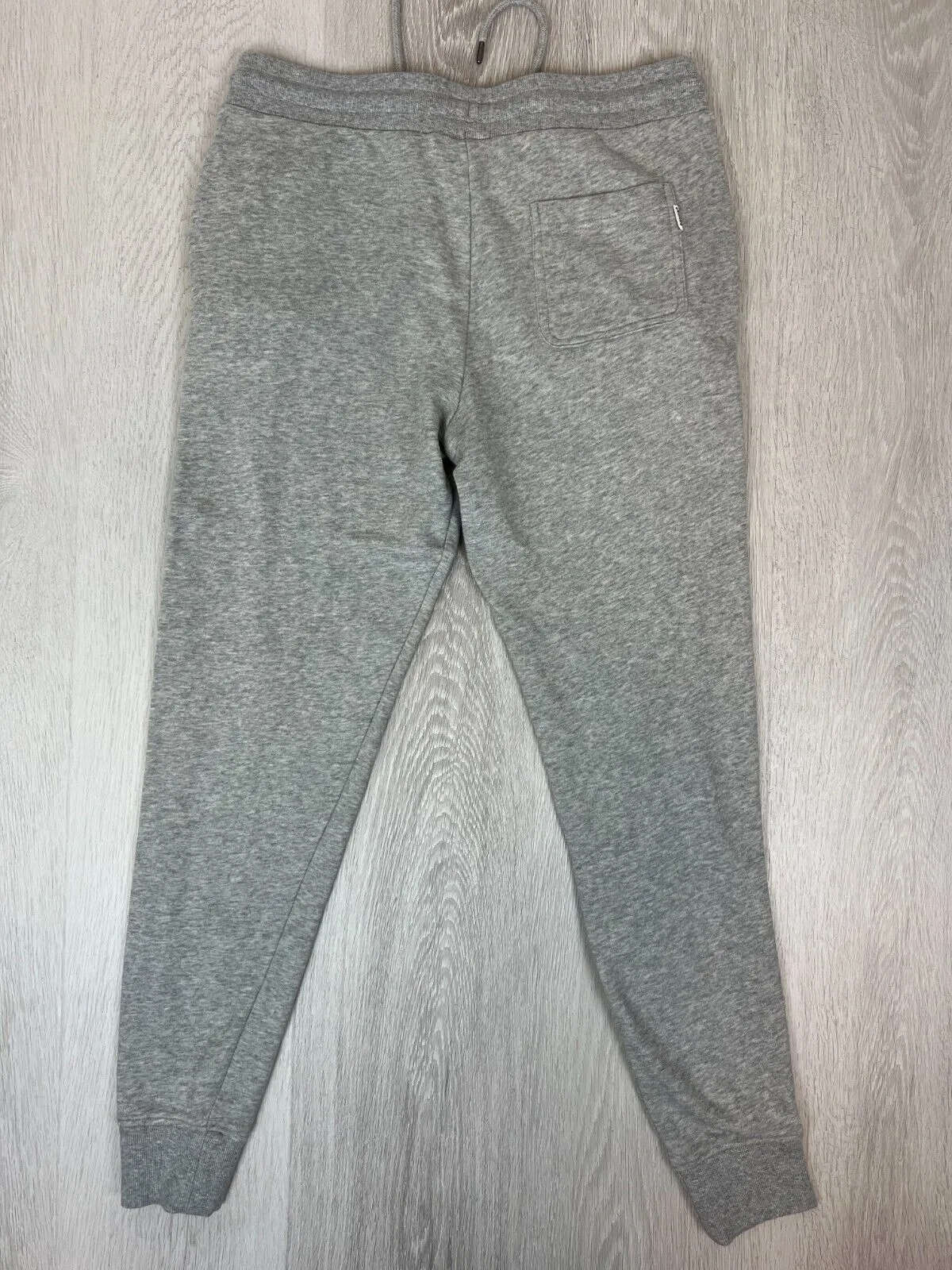 Bonds Grey Cotton Casual Cuffed Jogger Sweat Pants Size Large