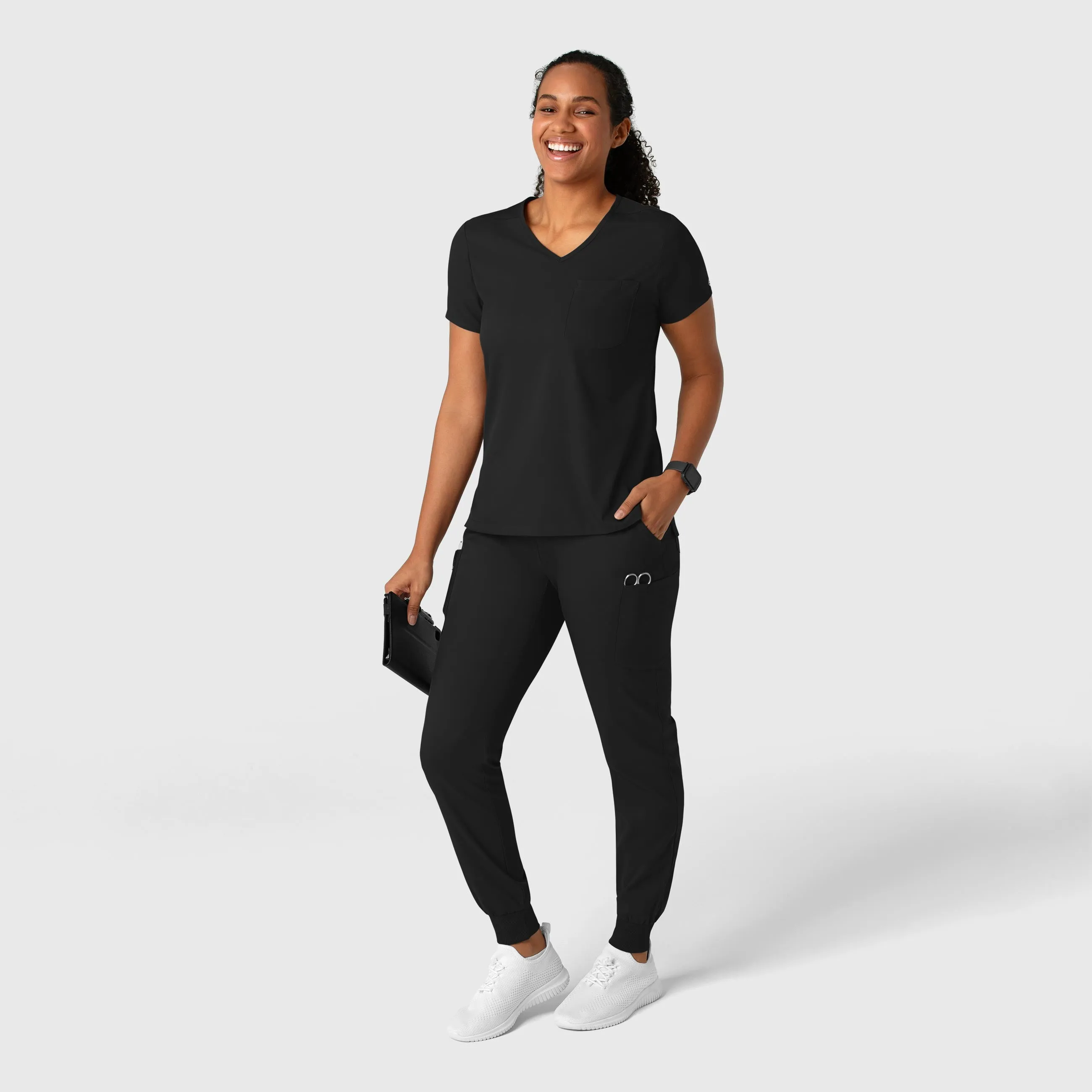 Boundless 5151 Jogger Scrub Pants Black