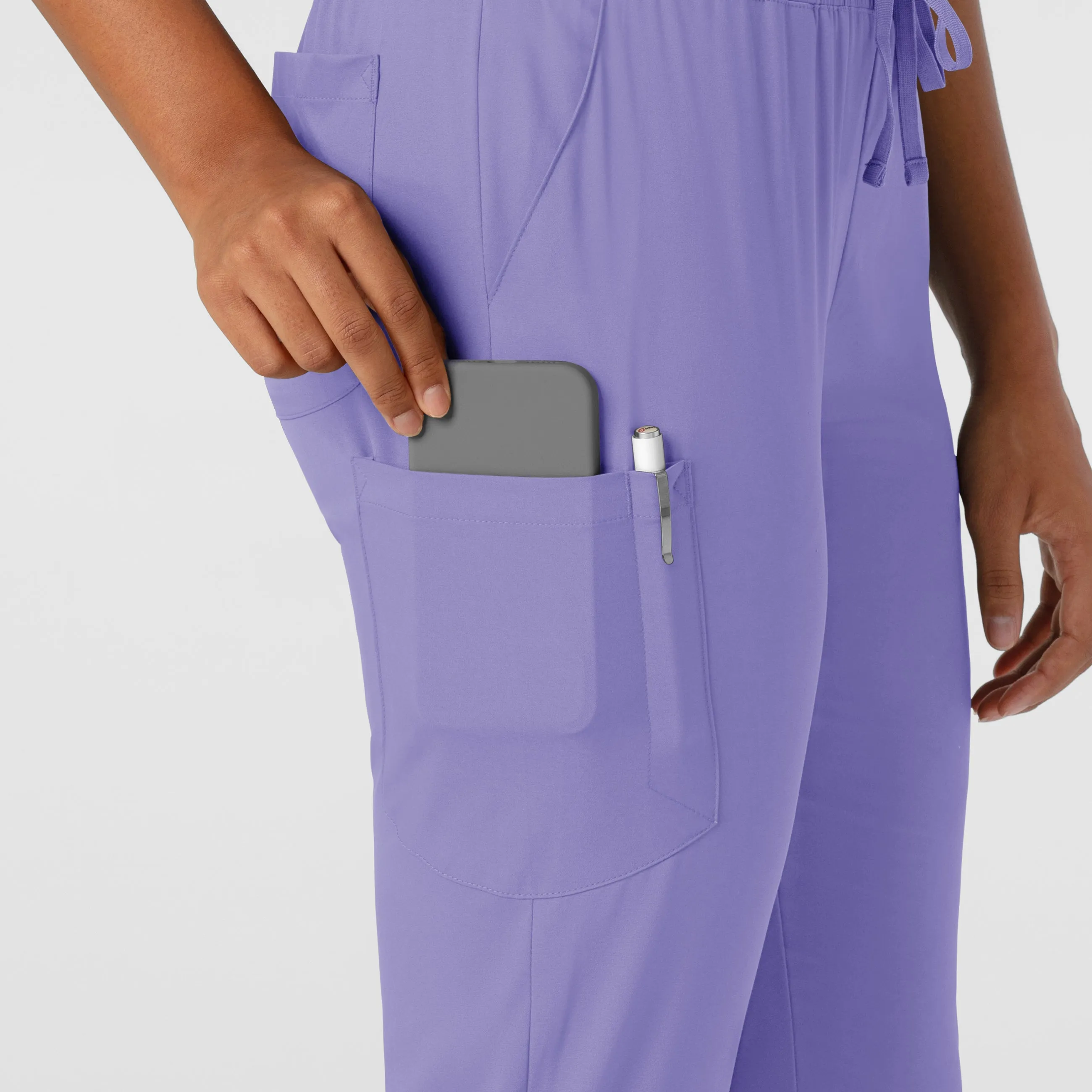 Boundless 5151 Jogger Scrub Pants Iris Purple