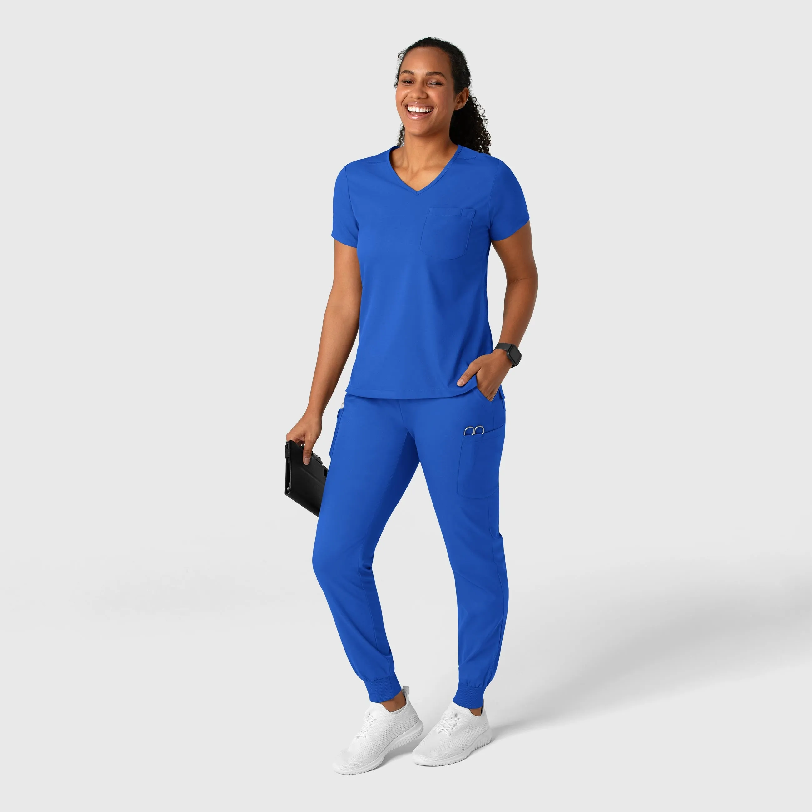 Boundless 5151 Jogger Scrub Pants Royal