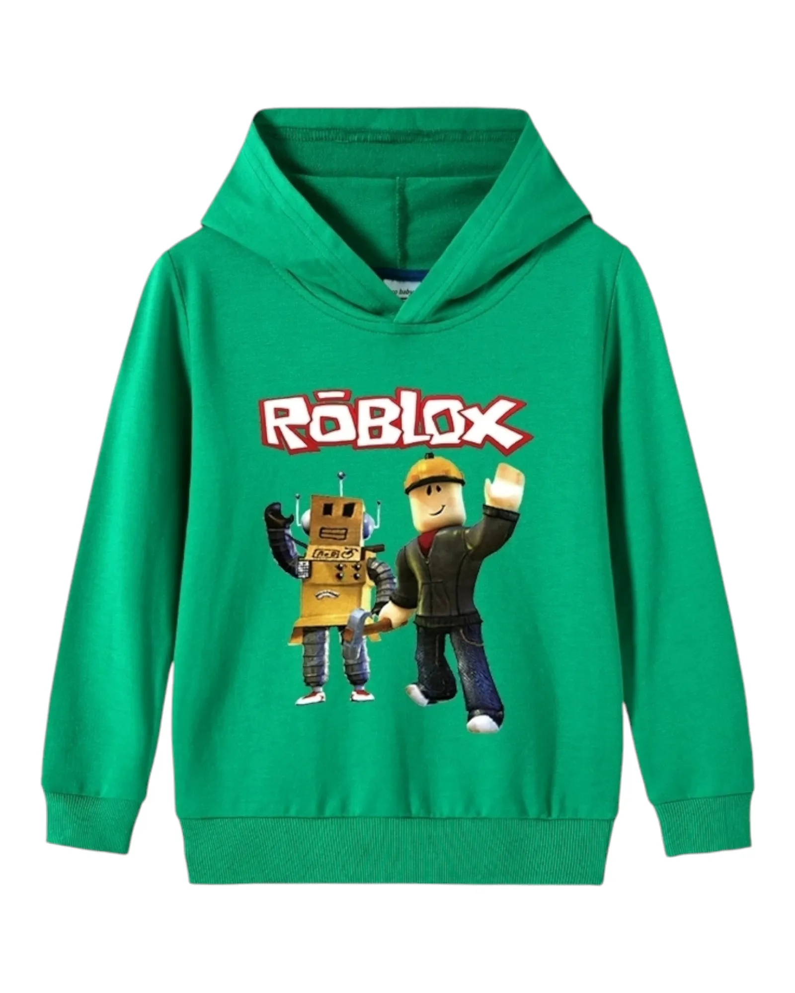 Boys' Graphic Hoodie with Roblox Design