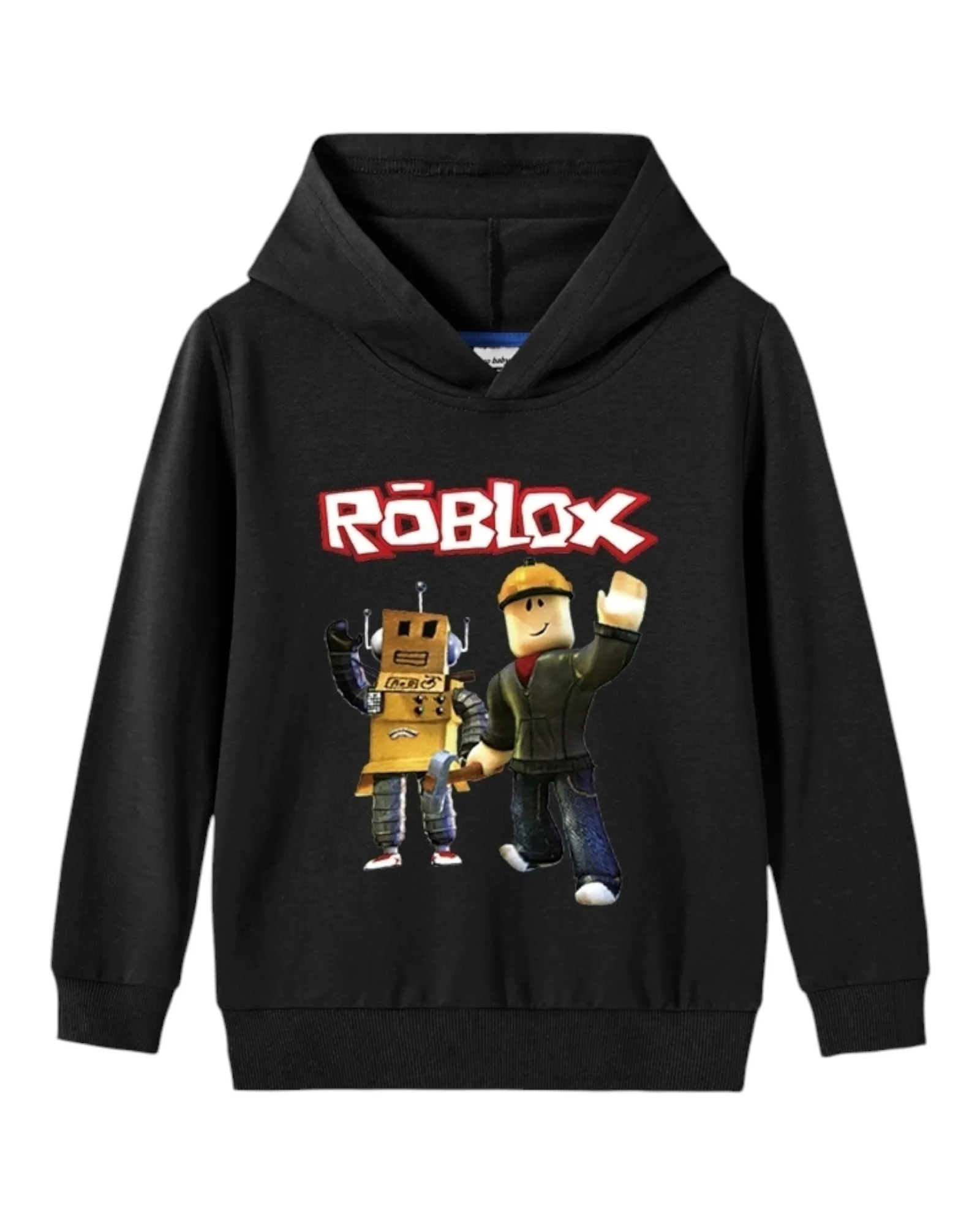 Boys' Graphic Hoodie with Roblox Design