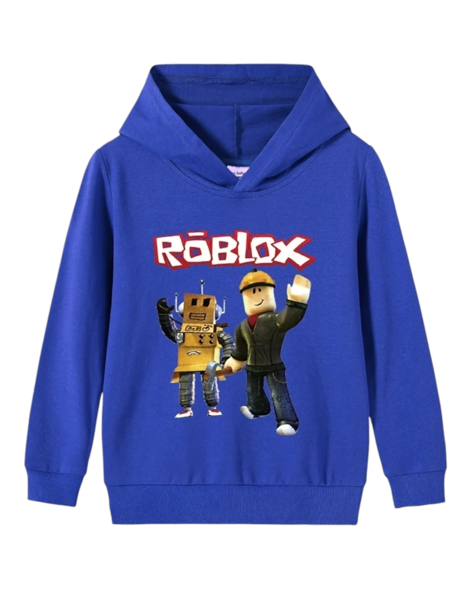 Boys' Graphic Hoodie with Roblox Design