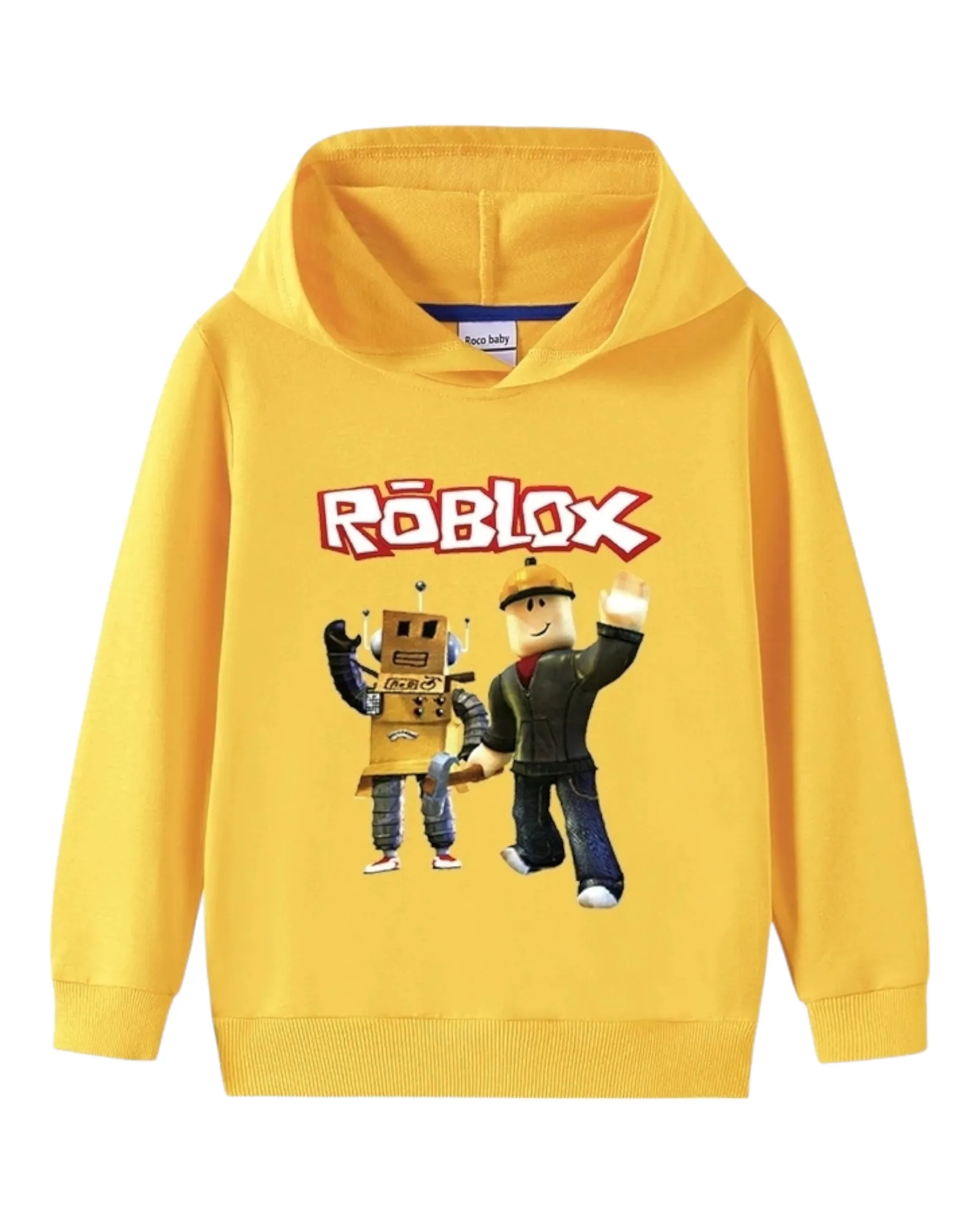 Boys' Graphic Hoodie with Roblox Design