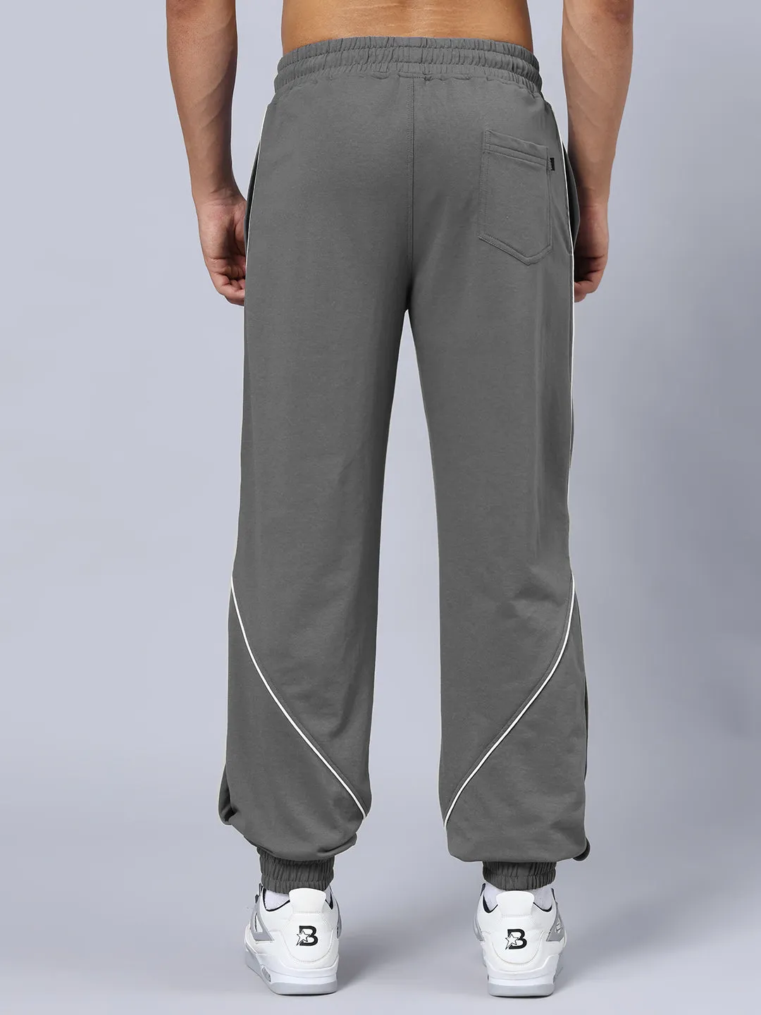 BROSSFINE CONTRAST JOGGERS (GREY)