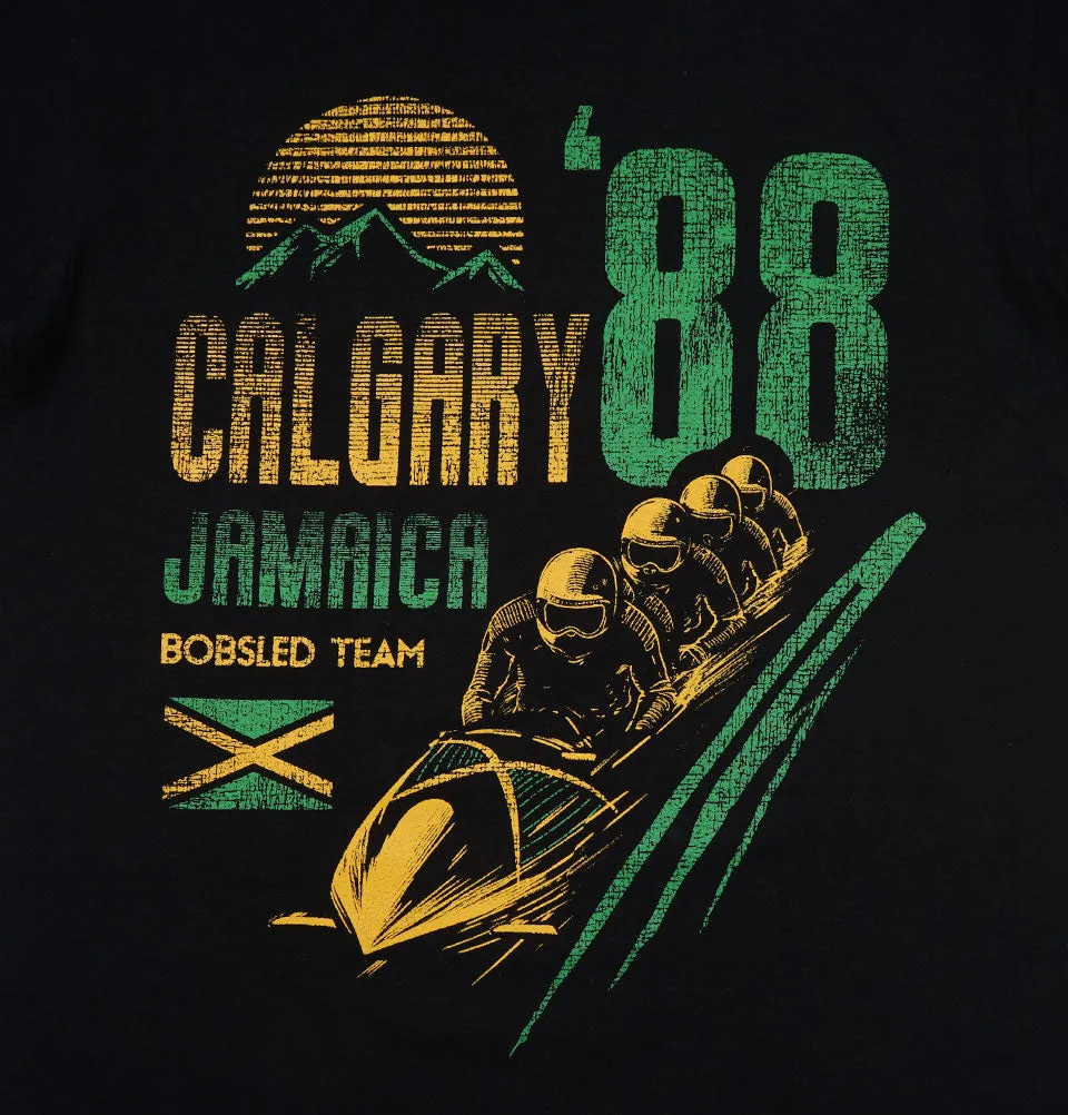 Calgary 88 Jamaican Bobsled Unisex T-shirt