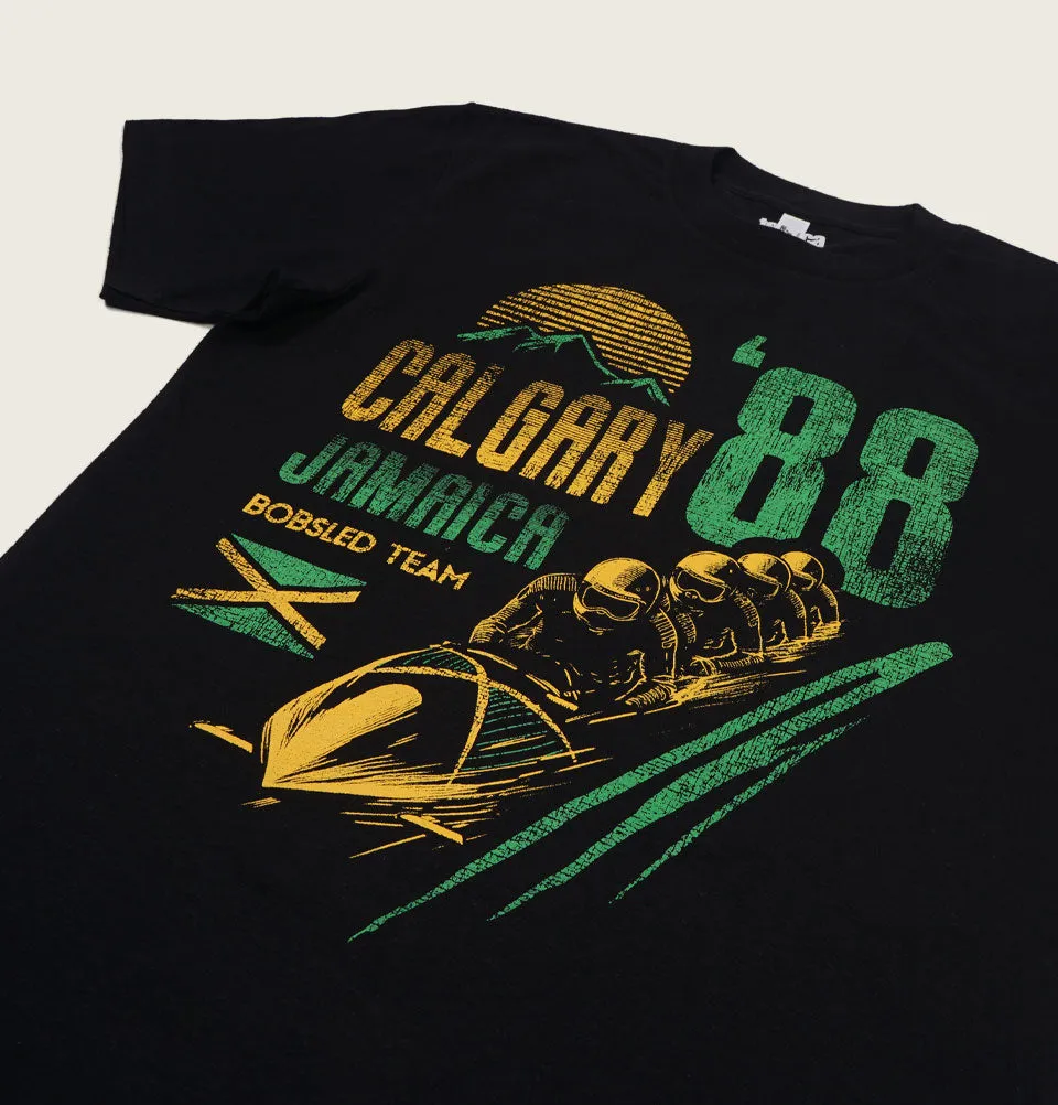 Calgary 88 Jamaican Bobsled Unisex T-shirt