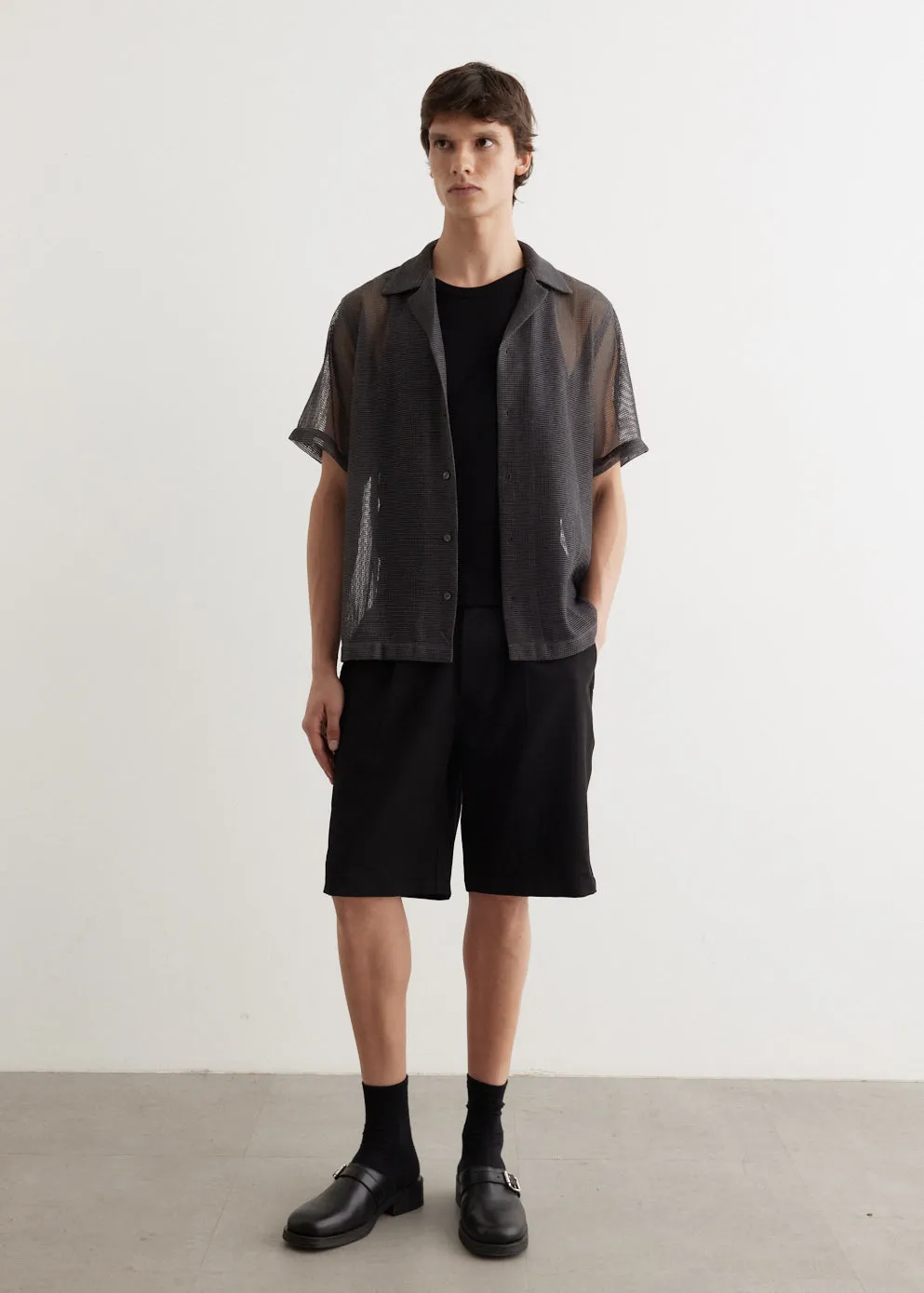 Canty Mesh Short Sleeve Shirt