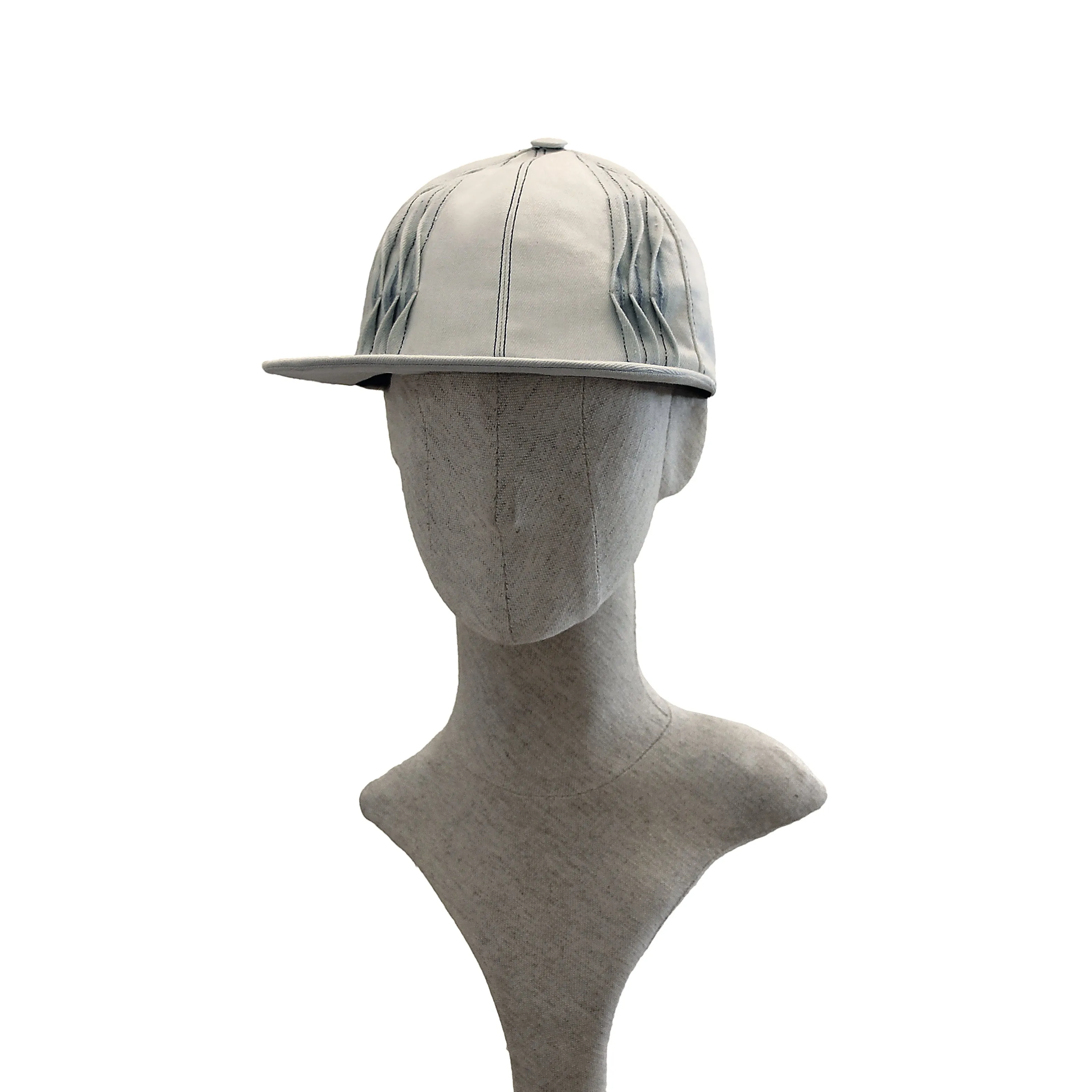 Cap with Pleats