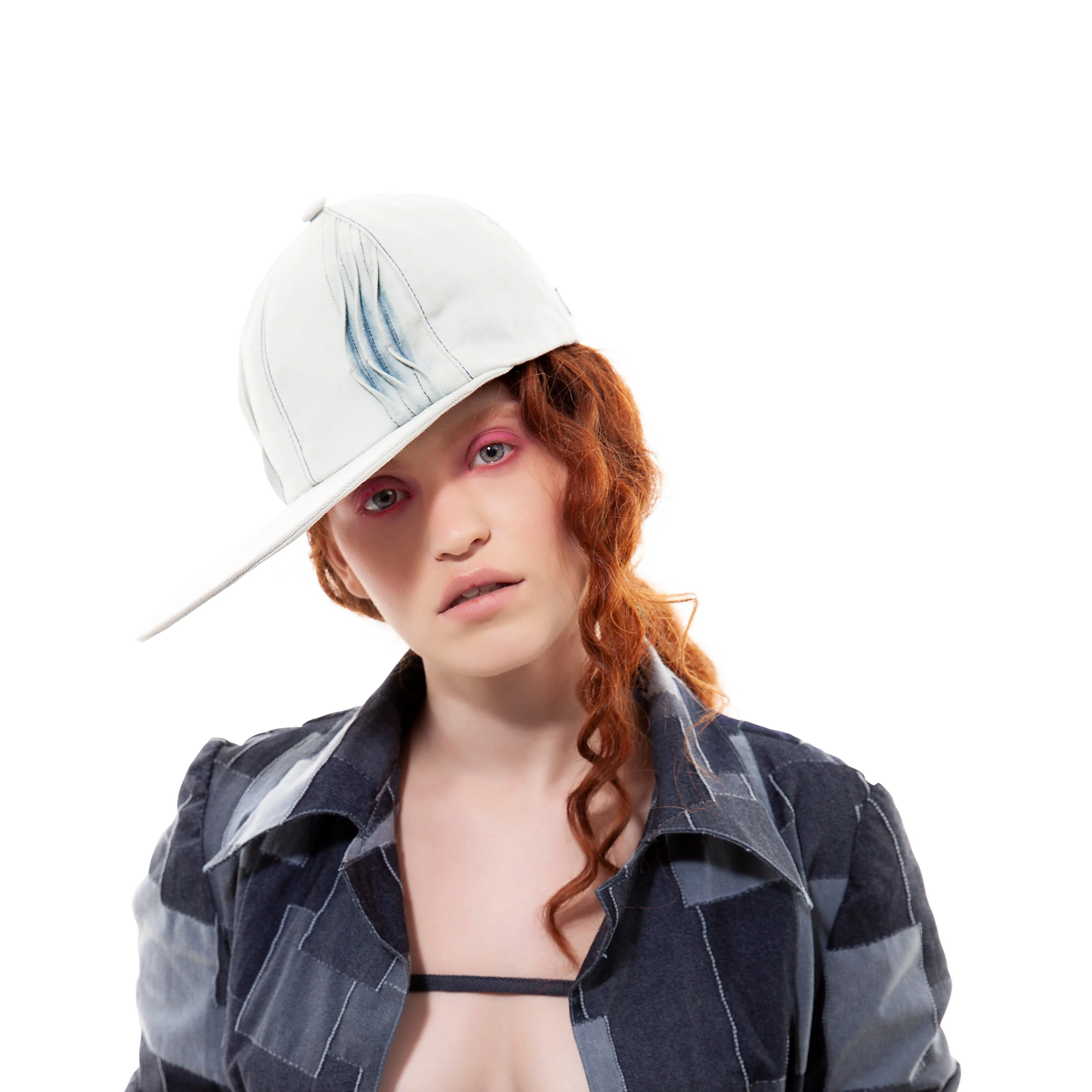 Cap with Pleats