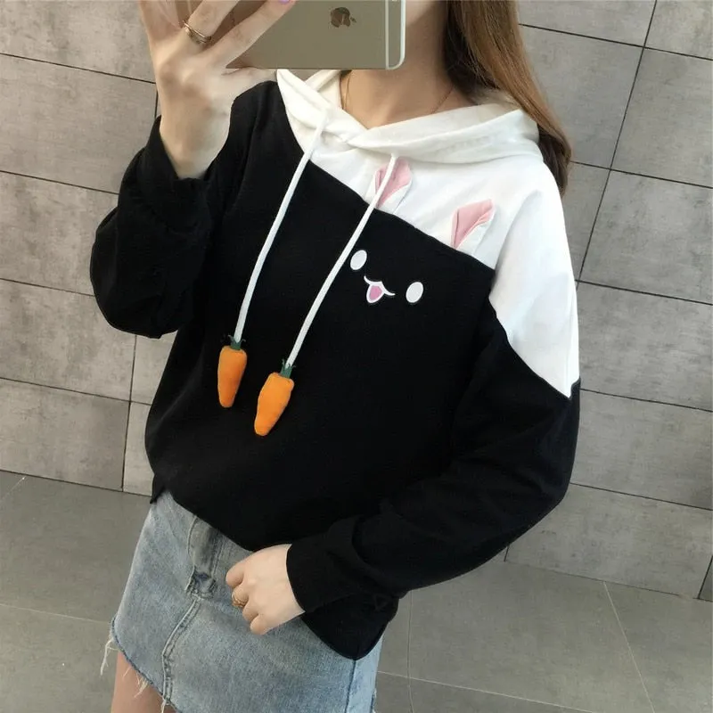 Carrot Bunny Hoodie