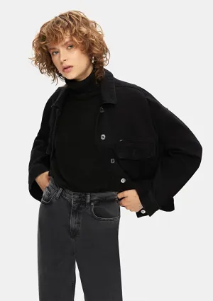 Celia Black Oversized Jacket
