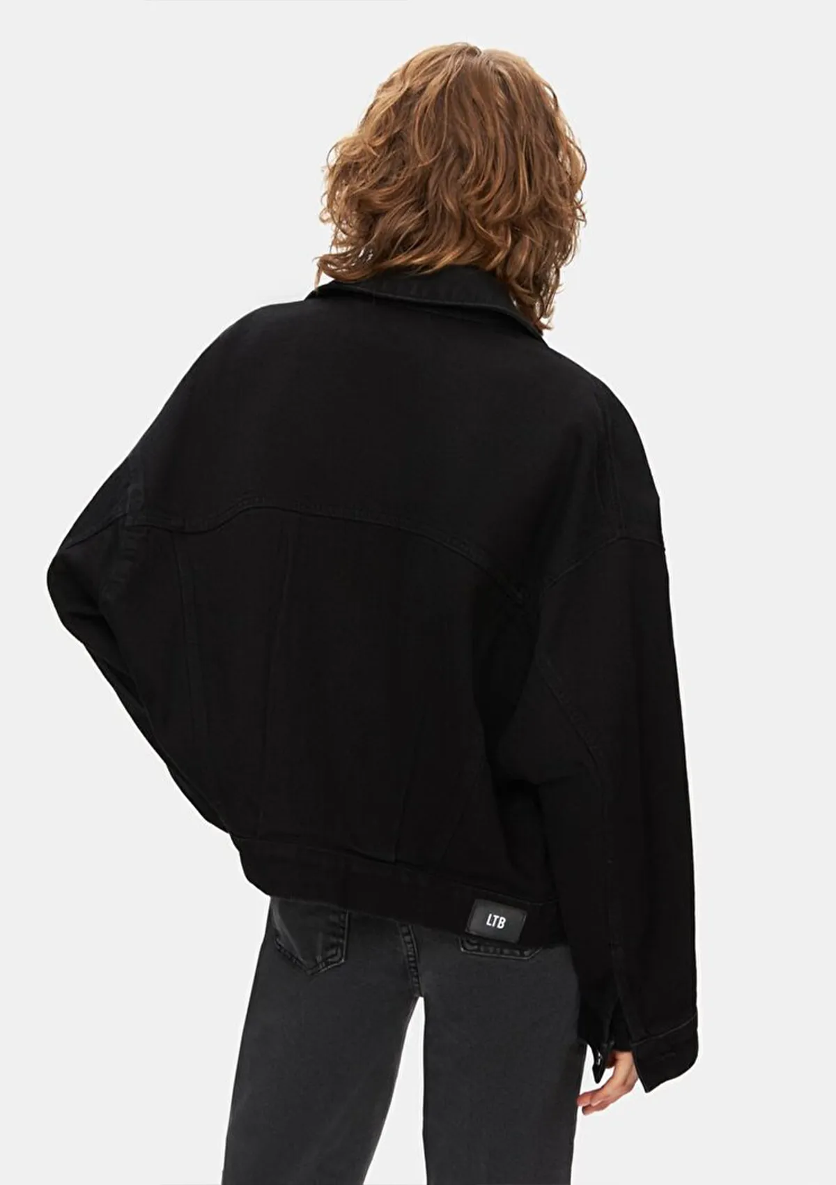 Celia Black Oversized Jacket