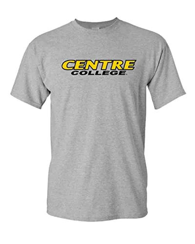 Centre College Text Stacked T-Shirt