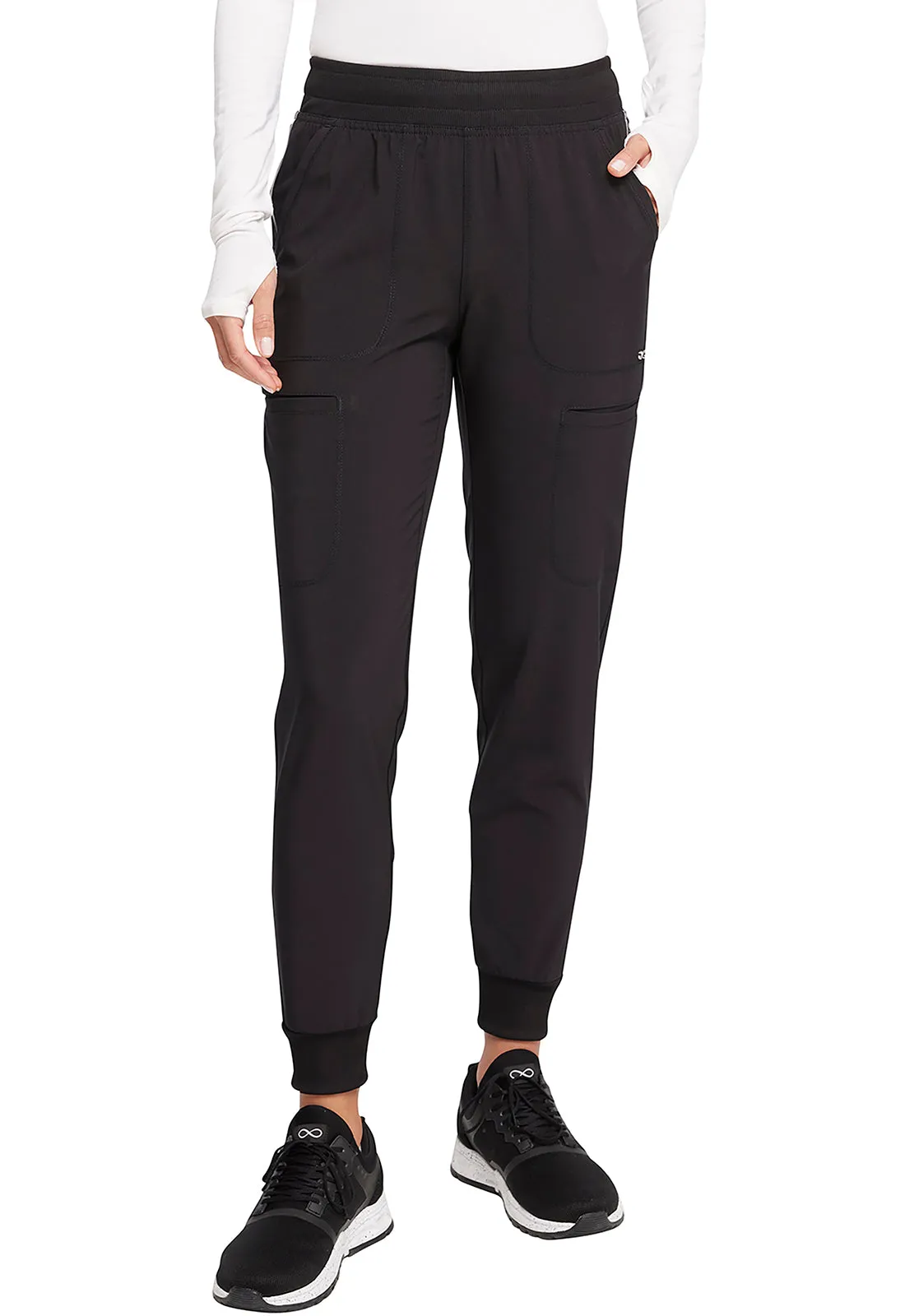 CHEROKEE INFINITY WOMEN'S 6 POCKET MID RISE JOGGER