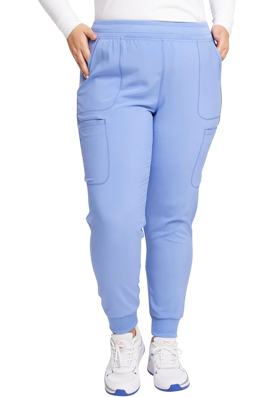 CHEROKEE INFINITY WOMEN'S 6 POCKET MID RISE JOGGER