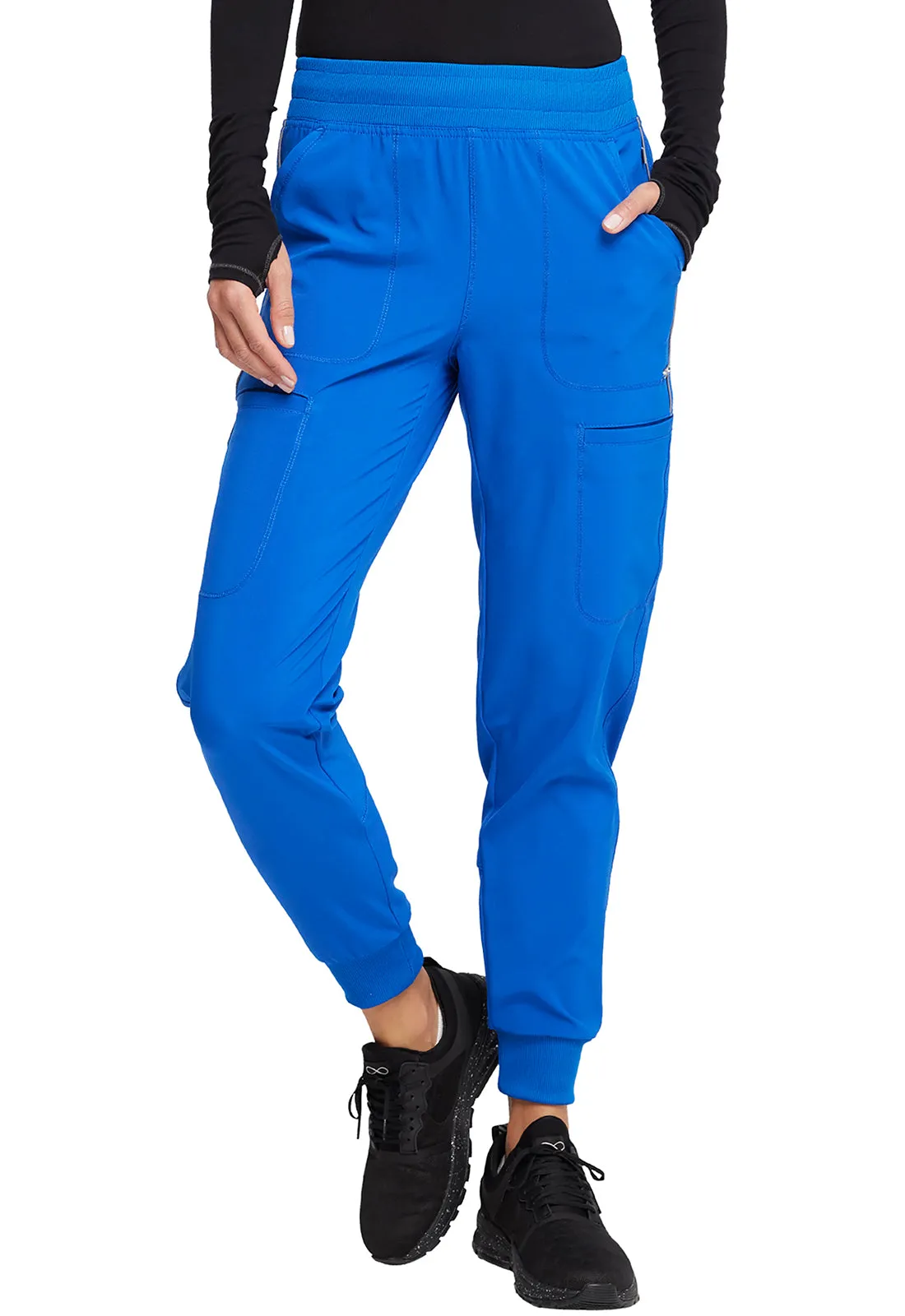 CHEROKEE INFINITY WOMEN'S 6 POCKET MID RISE JOGGER