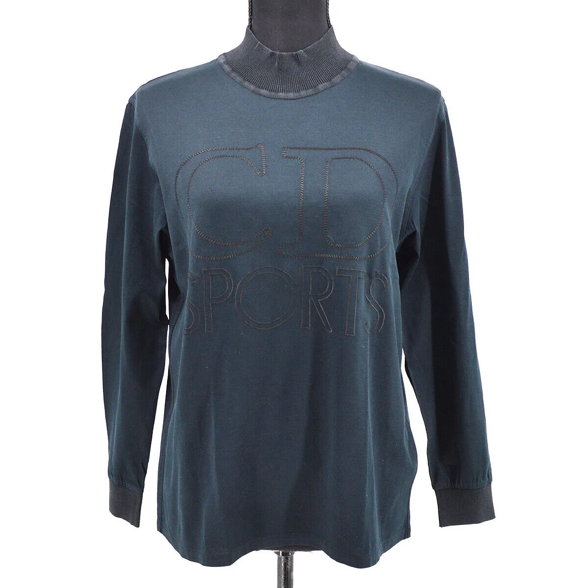 Christian Dior Sports logos Long Sleeve Tops Green #M  60303
