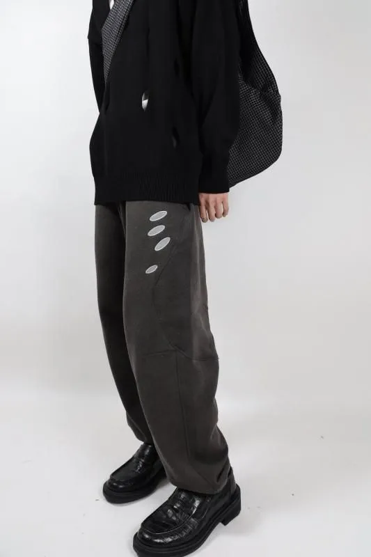 CIRCLE REFLECTOR SWEAT PANTS