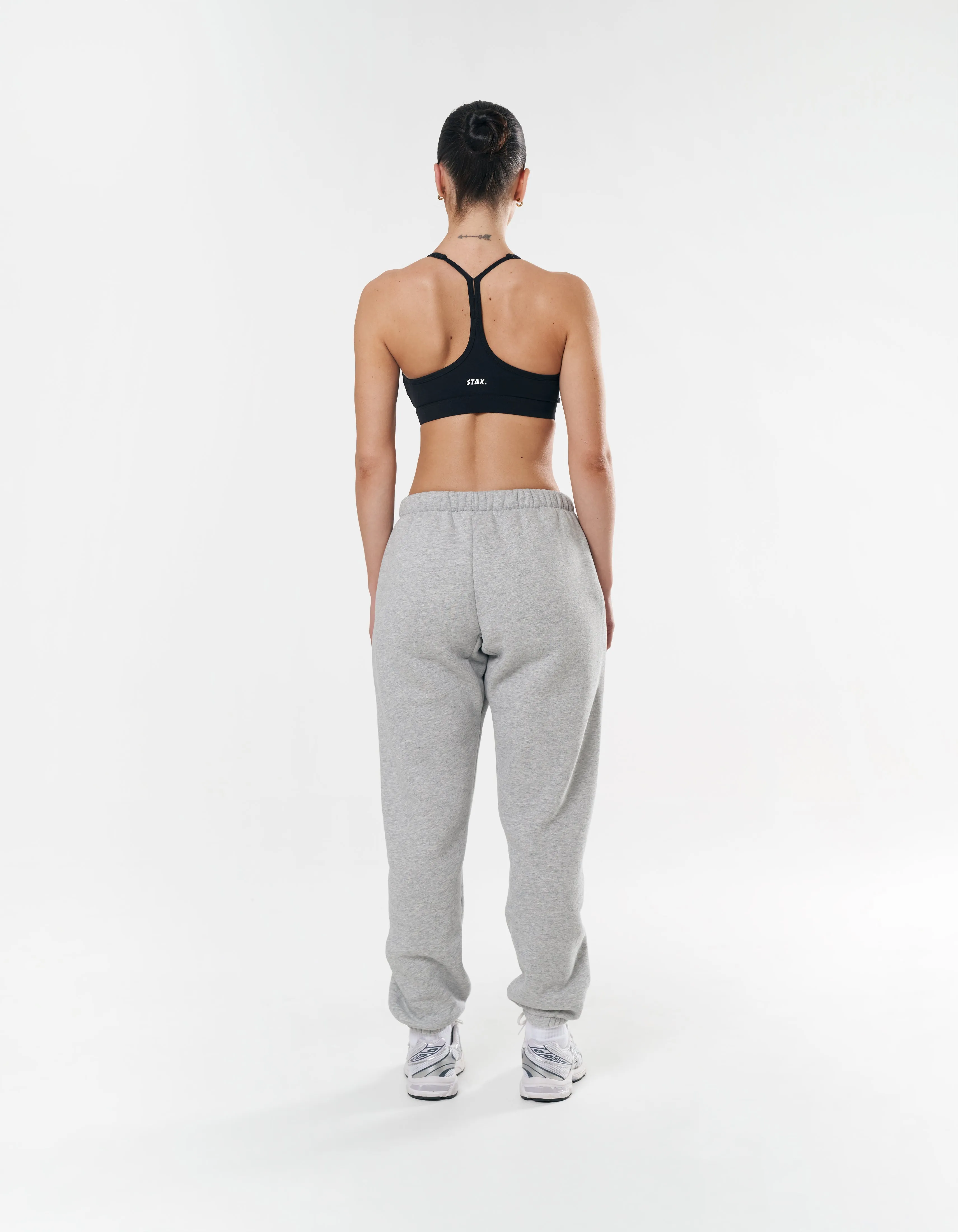 Classic Cuffed Jogger - Dark Grey Marle