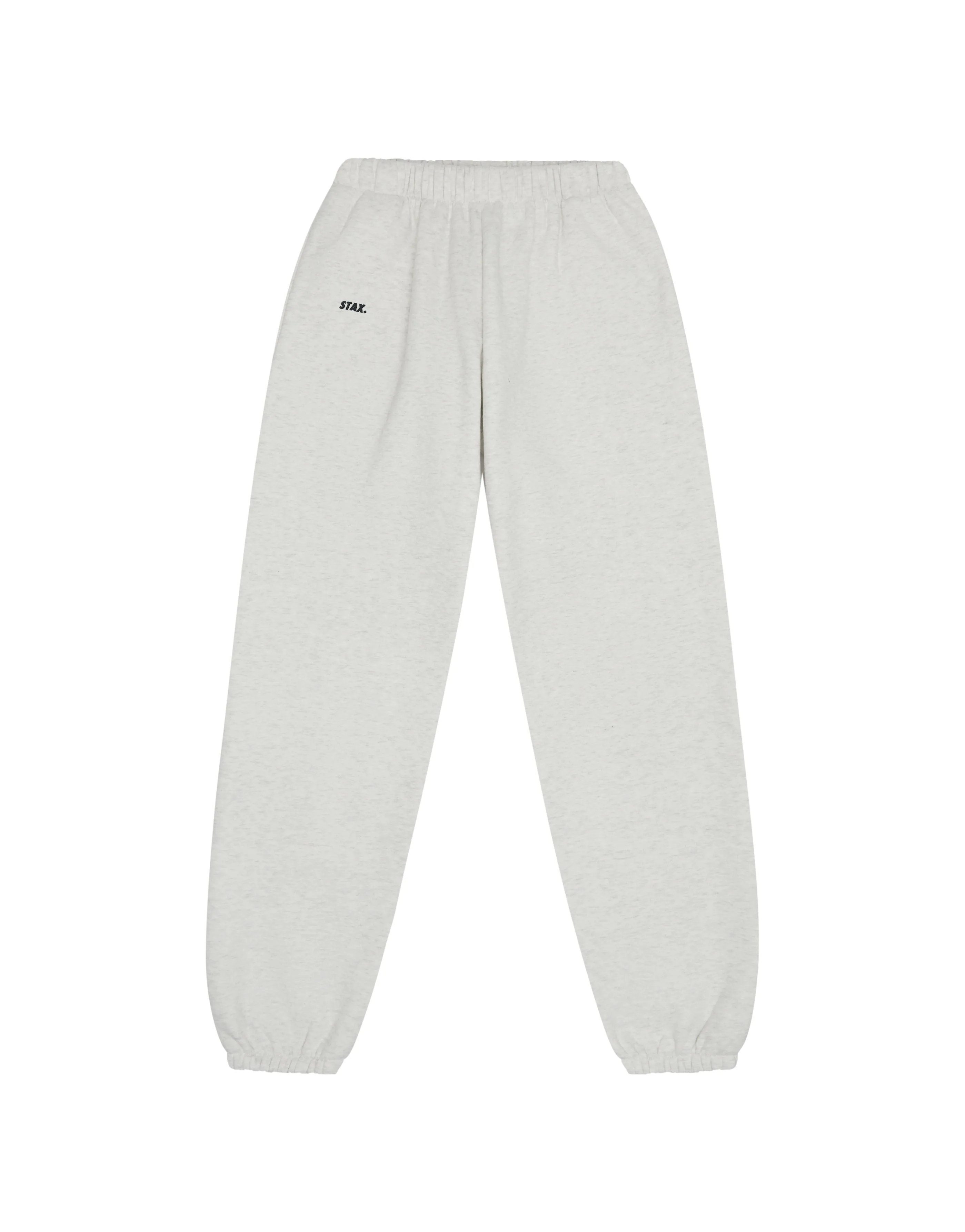 Classic Cuffed Jogger - Light Grey/Black