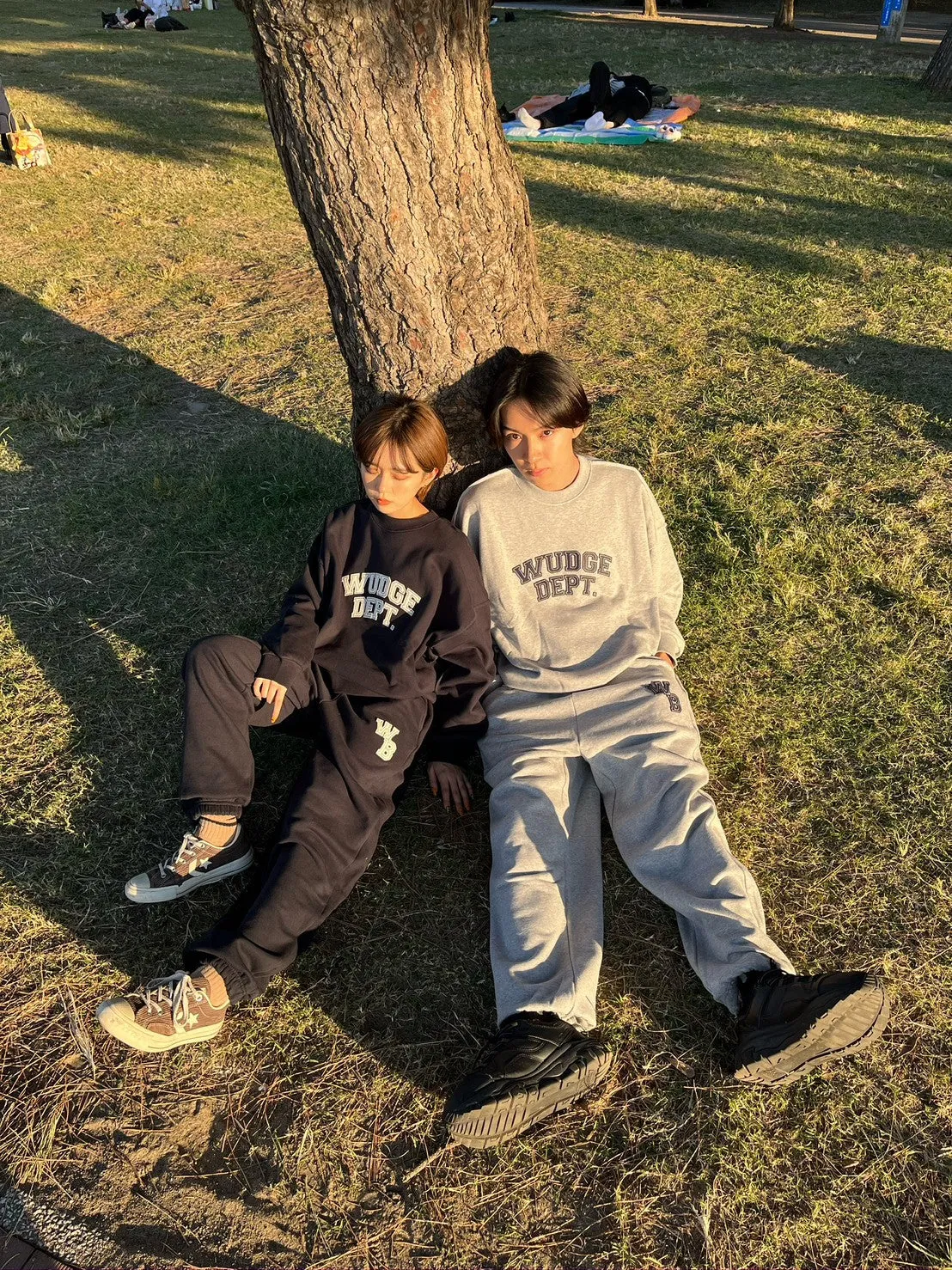 college logo sweat pants