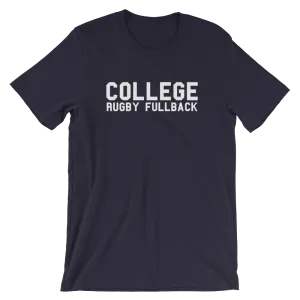 College - Rugby Fullback - Short-Sleeve Unisex T-Shirt
