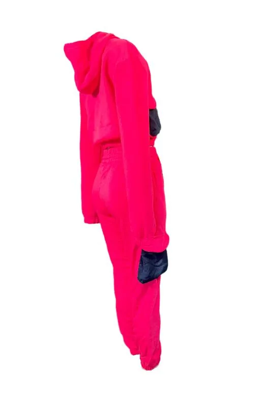 Color Block Set w/Cargo Pocket
