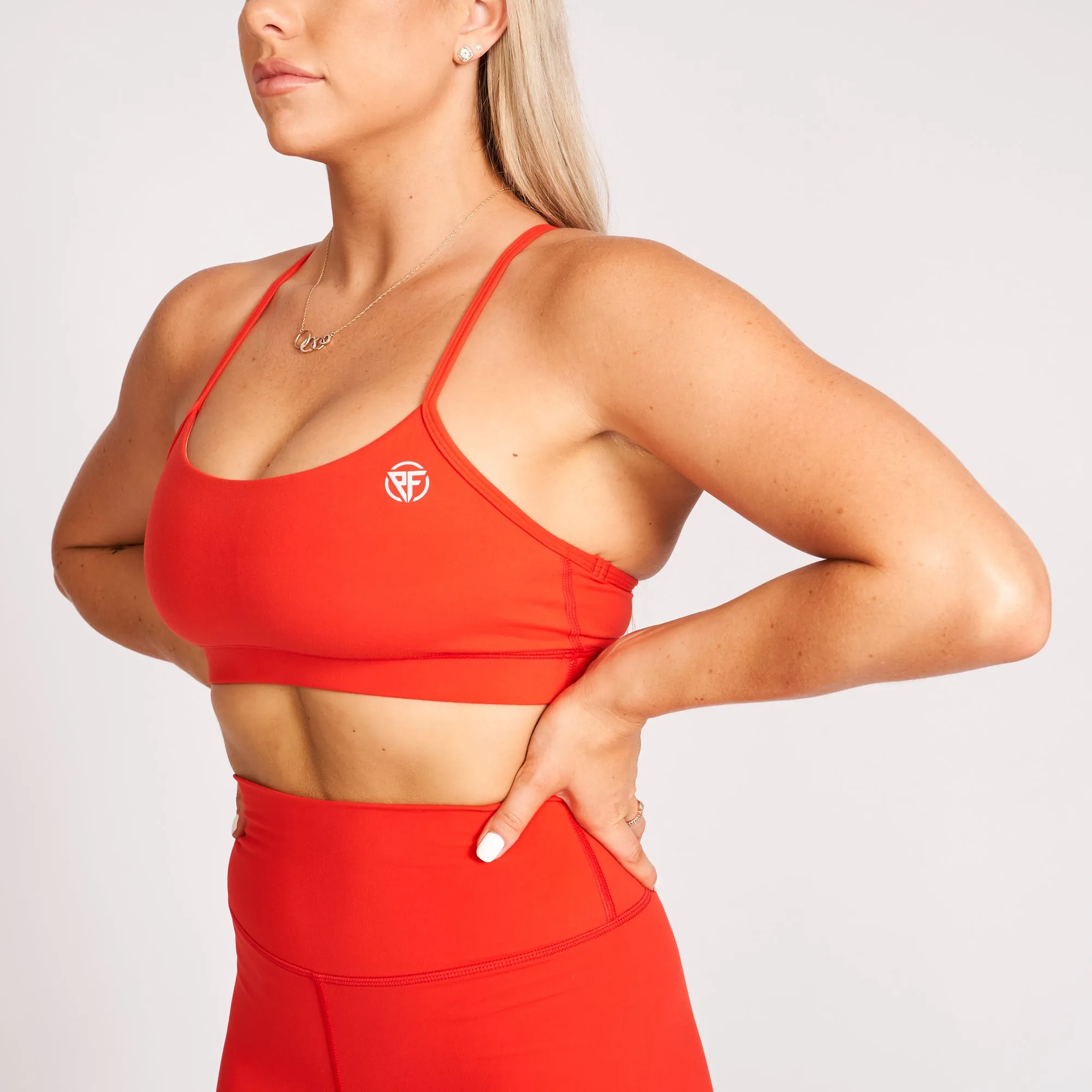 Contour Sports Bra - Red