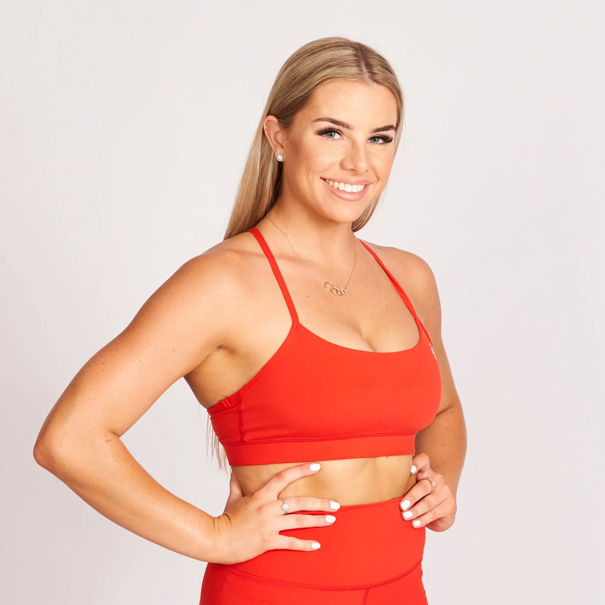Contour Sports Bra - Red