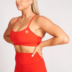 Contour Sports Bra - Red