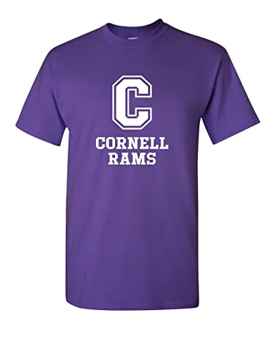 Cornell College Mascot 1 Color T-Shirt