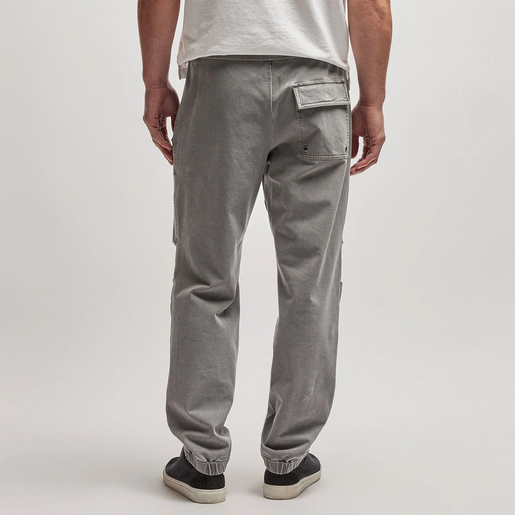 Cotton Terry Flight Pant - Silver Grey Pigment