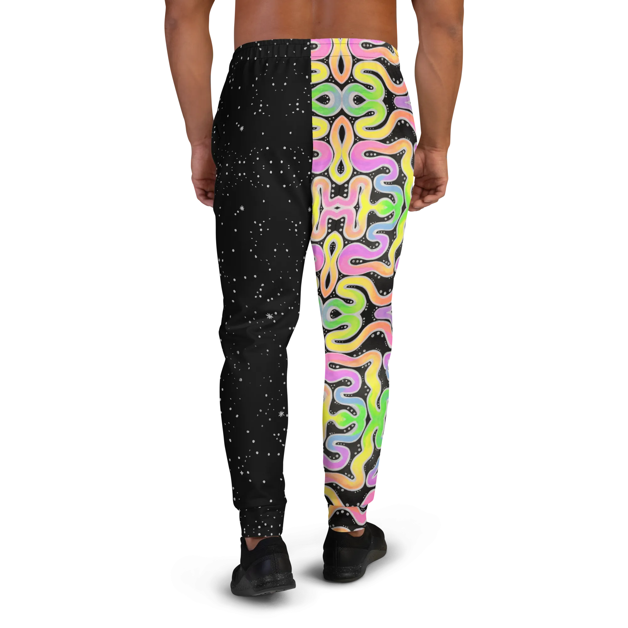 Cozy Slim Fit Joggers- "Neon Spaghetti" x "Stella"