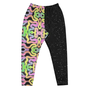 Cozy Slim Fit Joggers- "Neon Spaghetti" x "Stella"