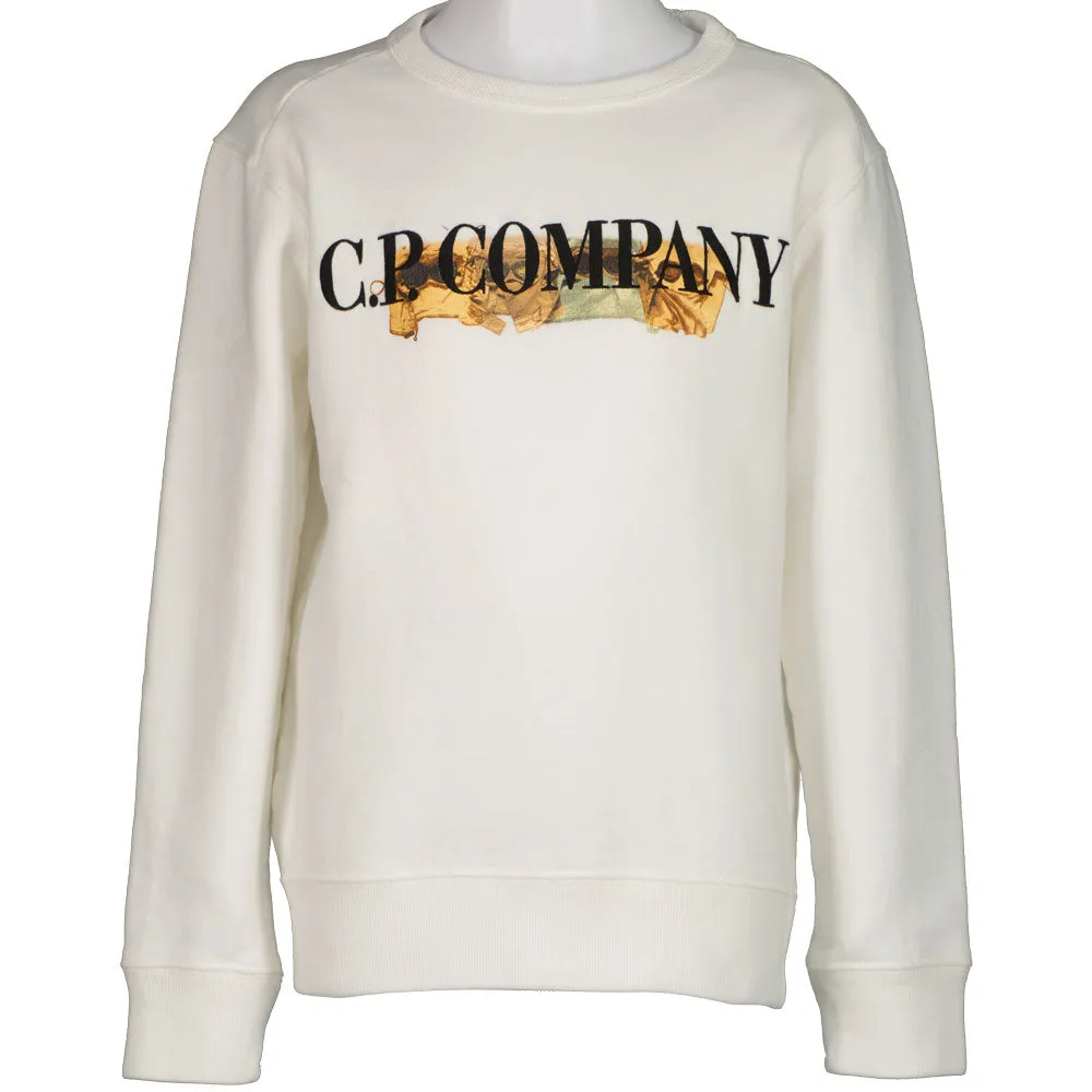 C.P. Junior Embroidered Logo Sweatshirt