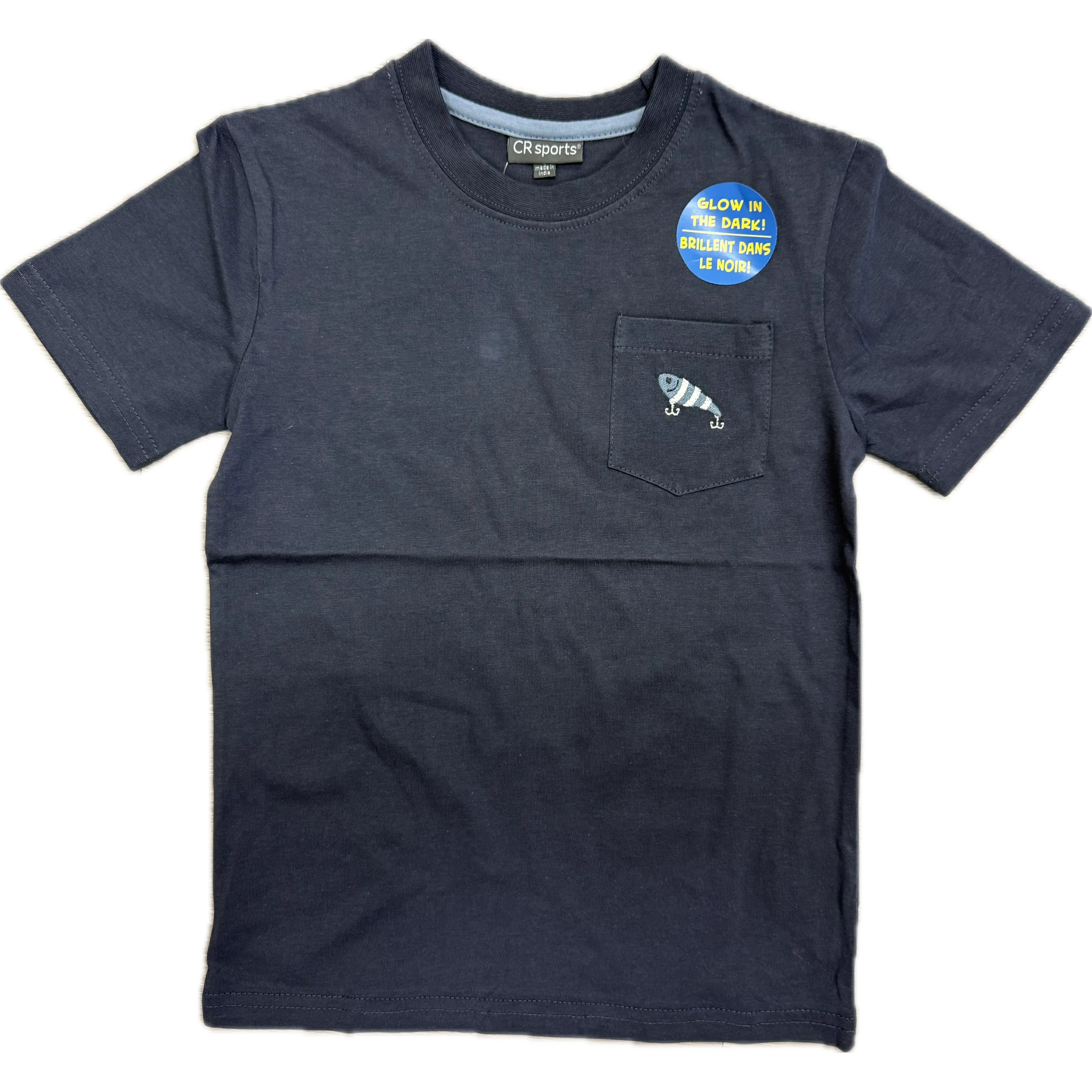 CR Sports Boy's Short Sleeve- Id Rather Be Fishing Top