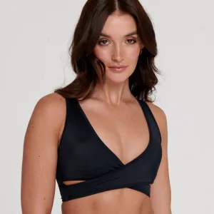 Cross Over Bra with Full Back