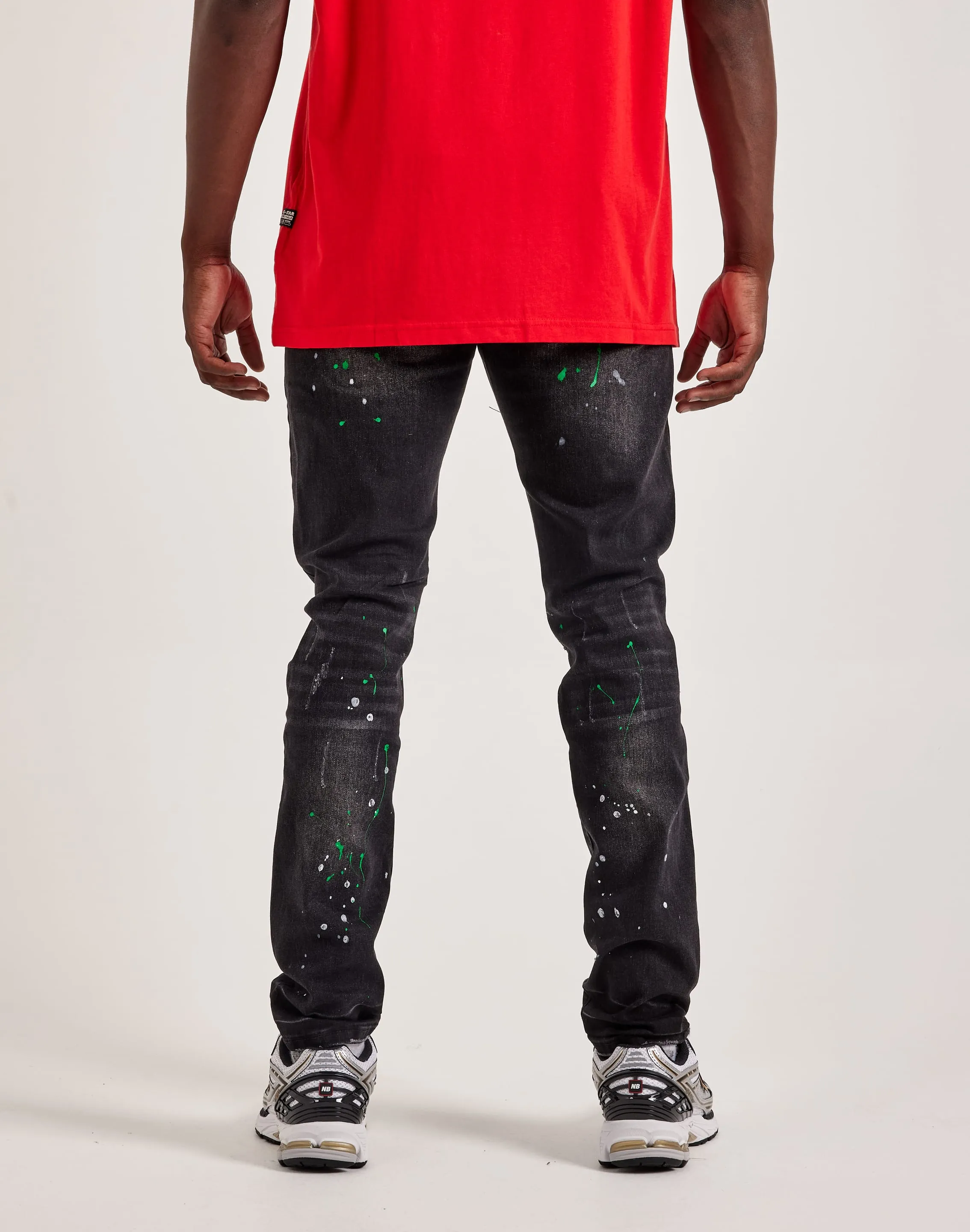 Crysp Denim Distressed Denim Jeans