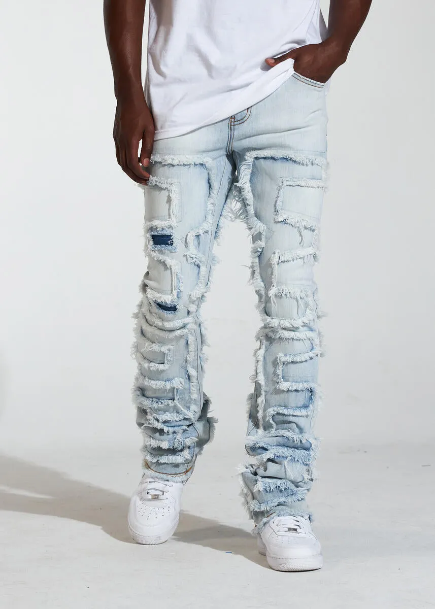 Crysp Denim Raven Stacked (Light Blue)