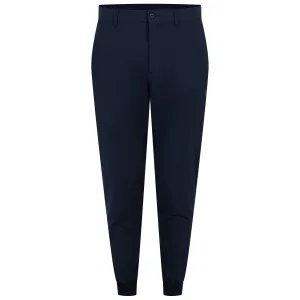 Cuff Double Weave Stretch Joggers Pants JL Navy
