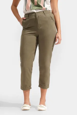 Cuffed Ankle Length Cozy Pants