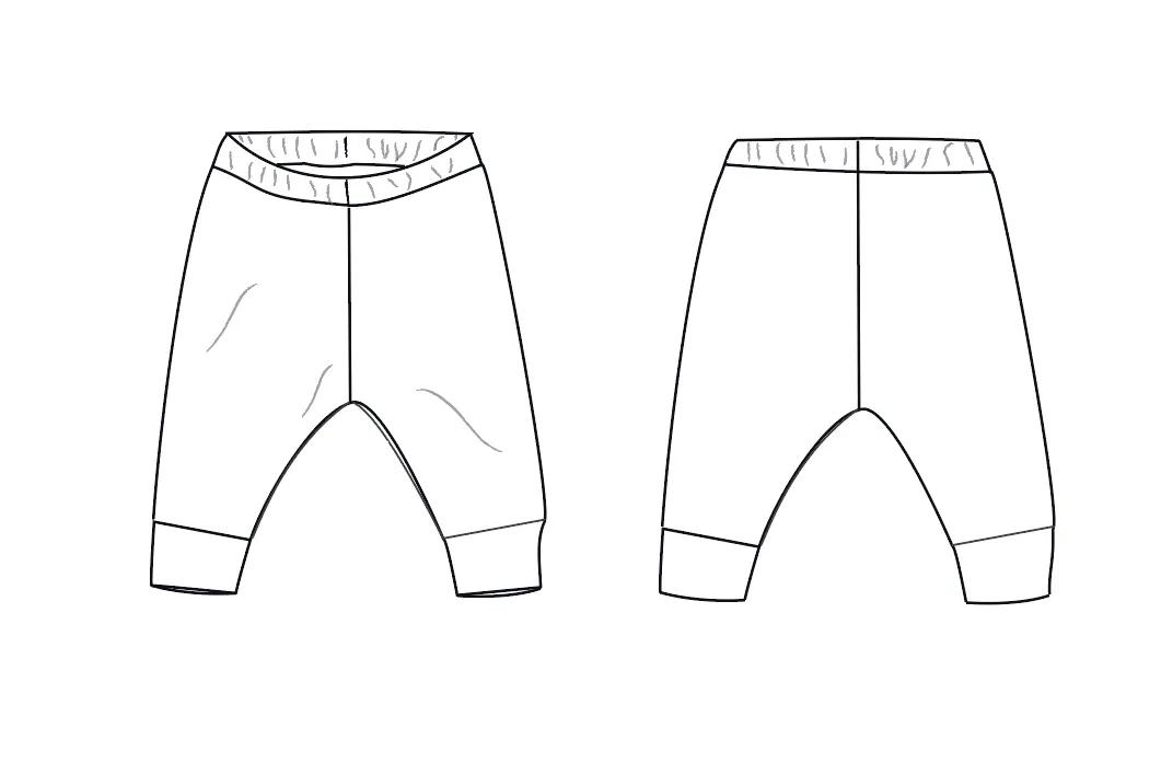 Cuffed pants