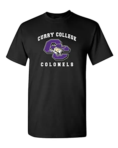 Curry College Colonels Logo T-Shirt