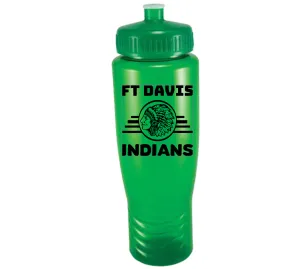 Custom 28 oz Transparent Sports Bottle