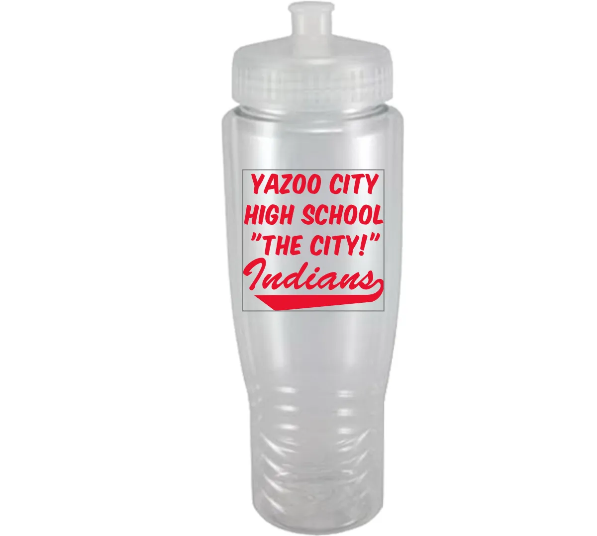 Custom 28 oz Transparent Sports Bottle