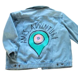 Custom Logo Denim Jacket