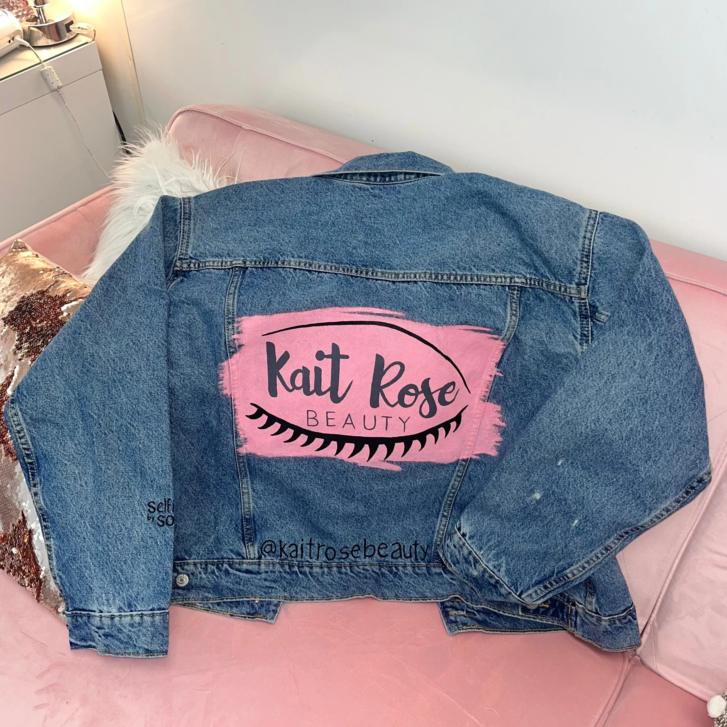 Custom Logo Denim Jacket