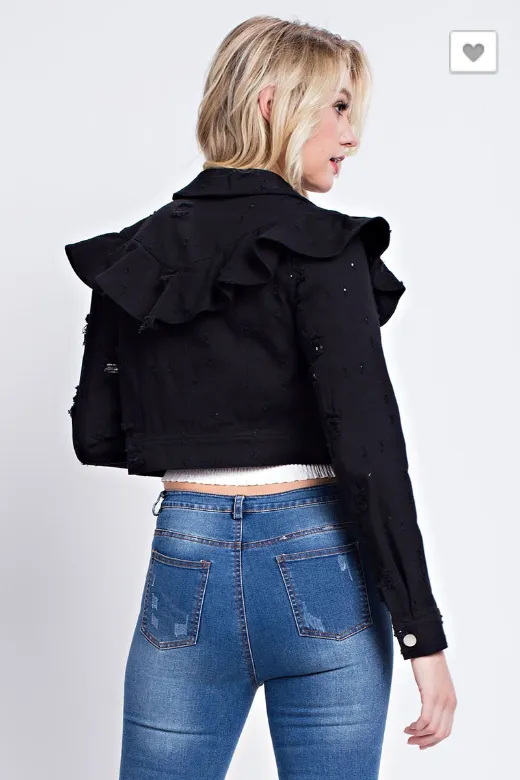 Daisy Denim Jacket