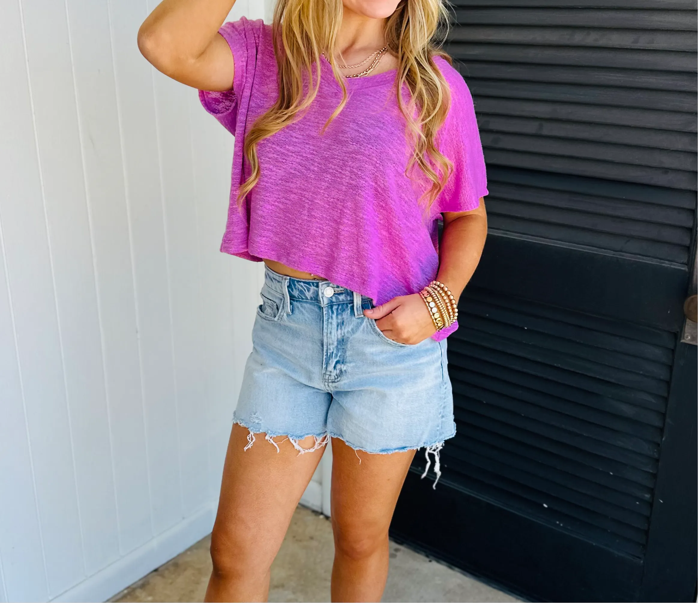Dallas Denim Shorts